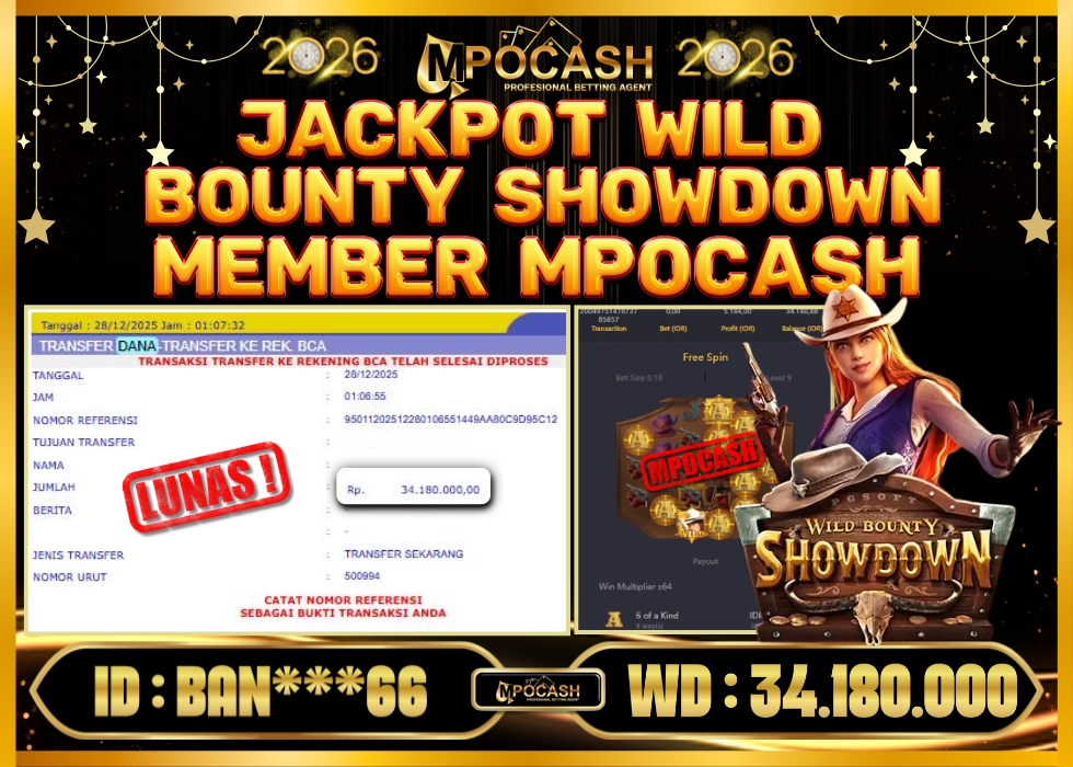 MPOCASH JACKPOT WILD BOUNTY SHOWDOWN